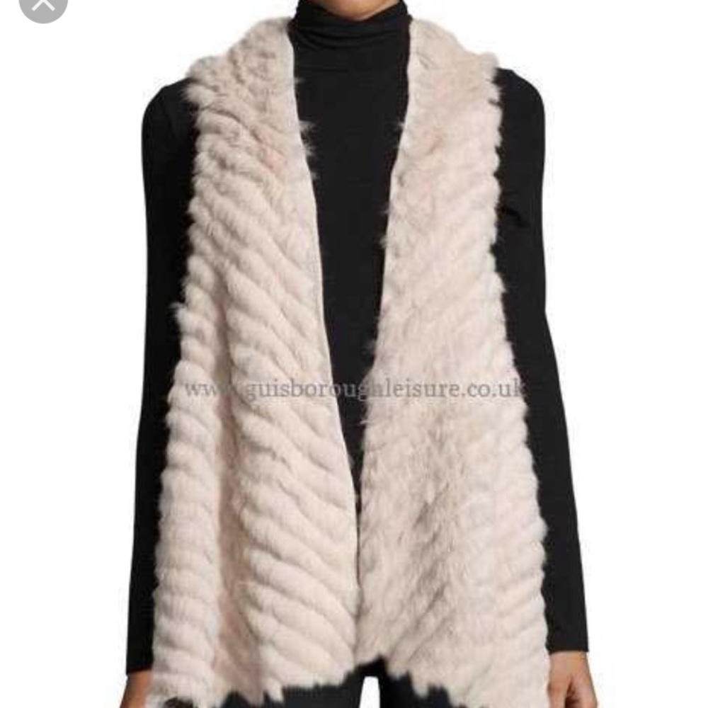 Genuine Rabbit Fur Vest